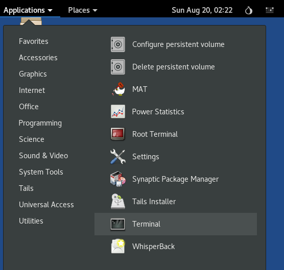 Open Terminal