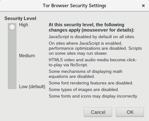 Security Slider