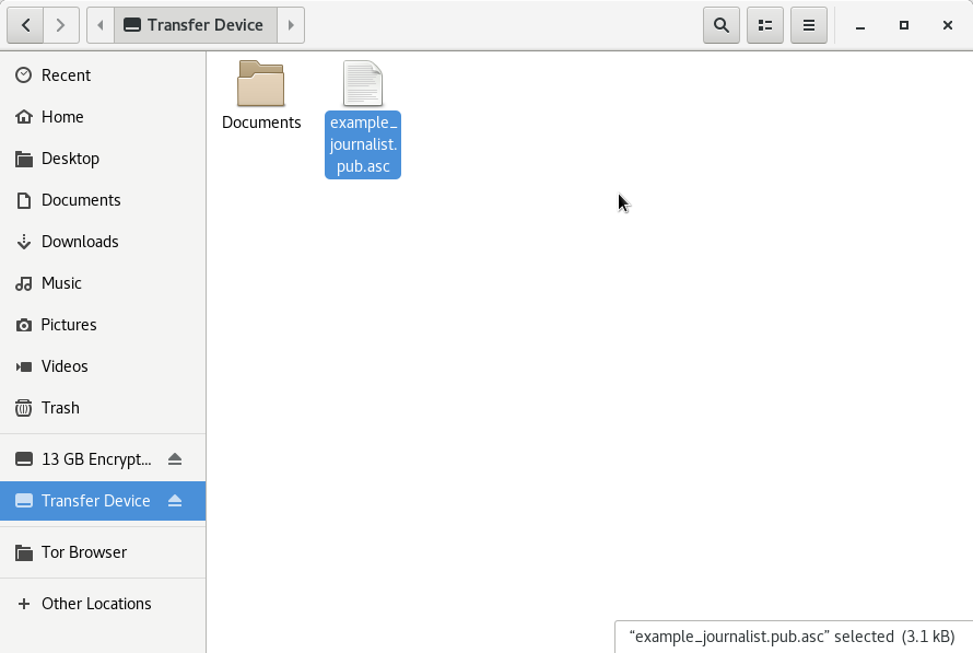 Importing Journalist GPG Keys