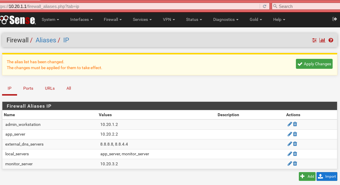 Firewall IP Aliases Pre Save