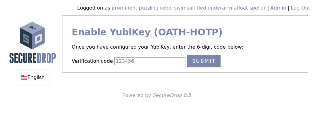 Verify YubiKey