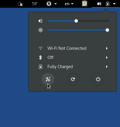 select settings